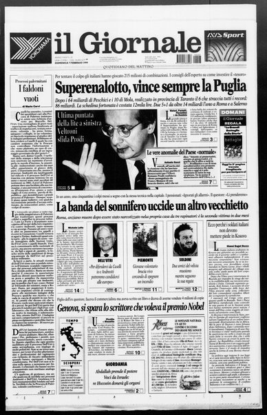 Il giornale : quotidiano del mattino